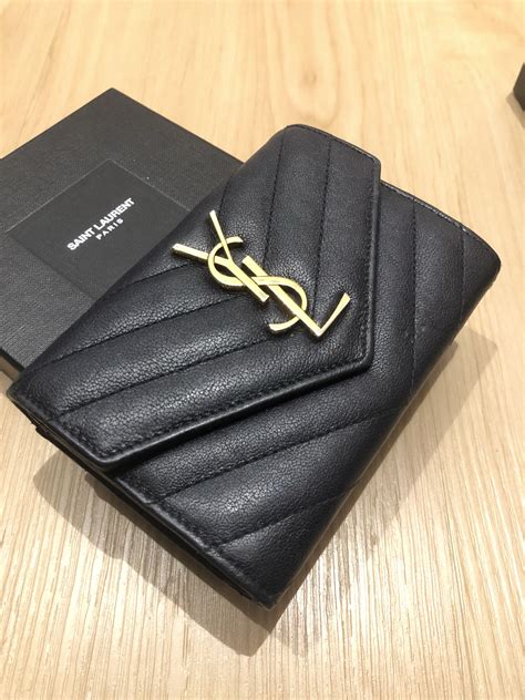 wallets ysl|ysl wallet used.